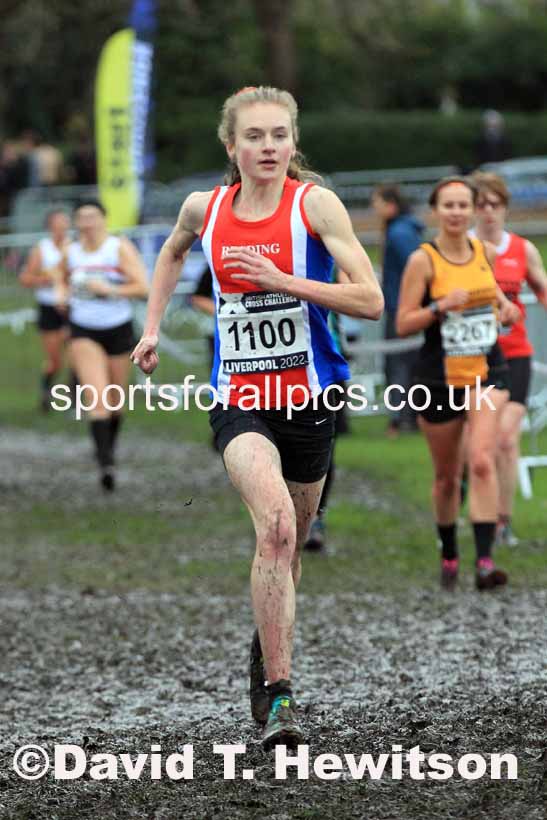 Senior Women and Under-23 Women, 2022 British Athletics Cross Challenge, Sefton Park, Liverpool.  Photo: David T. Hewitson/Sports for All Pics